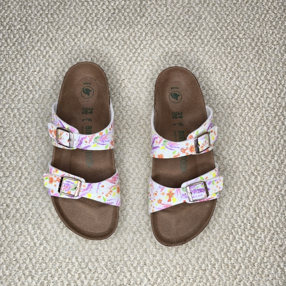 Birkenstock Arizona Sydney Floral Sandals Size 39 EU